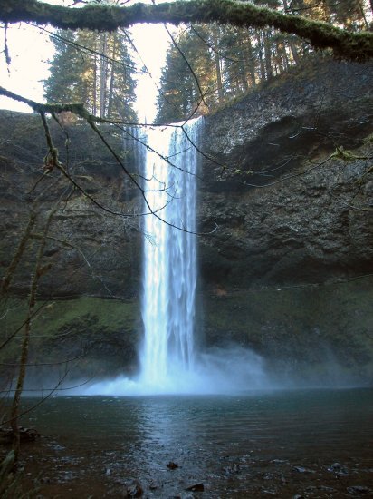 Silver Falls: South Falls in the Winter 14